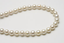 画像をギャラリービューアに読み込む, アコヤ真珠パールネックレス　5.0-5.5mm　ホワイトカラー f0501an04
